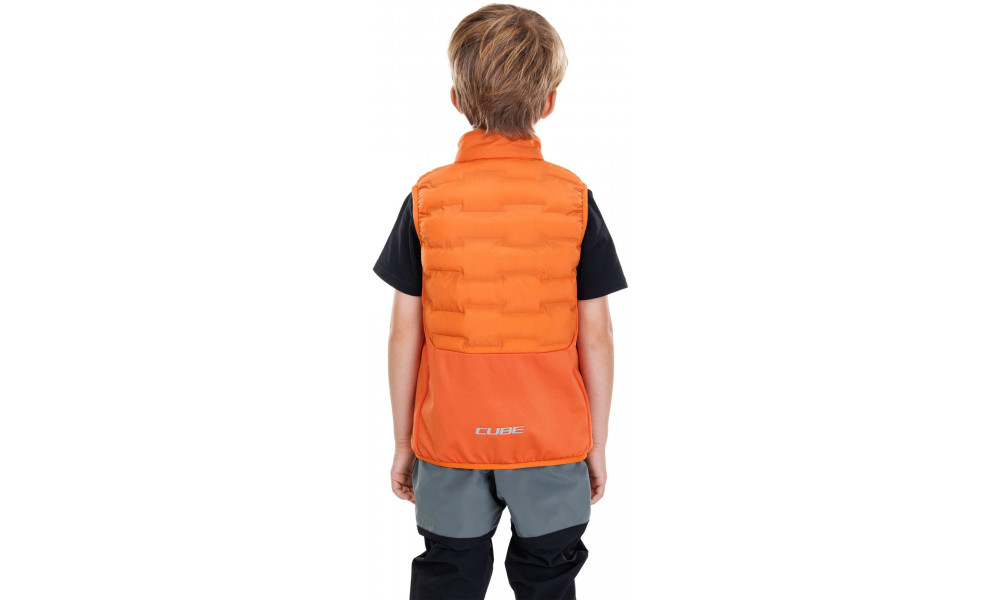 Jalgratta vest Cube Padded Rookie orange - 4