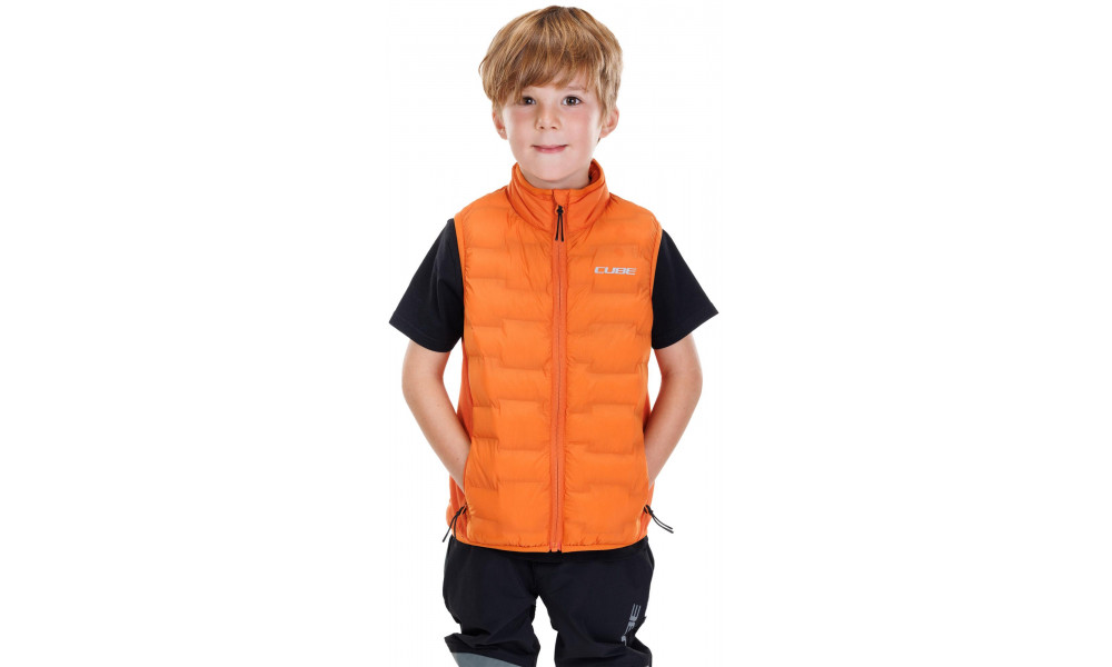 Jalgratta vest Cube Padded Rookie orange - 5