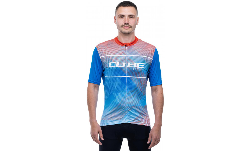 Rattasärk Cube CMPT Road/XC S/S white'n'blue'n'red - 5