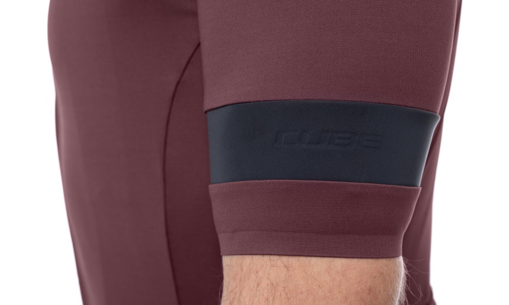 Rattasärk Cube Road/XC S/S dark red - 2