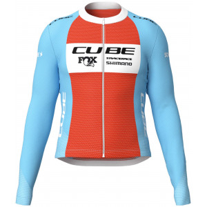 Rattasärk Cube X Factory Racing Road/XC L/S blue'n'orange