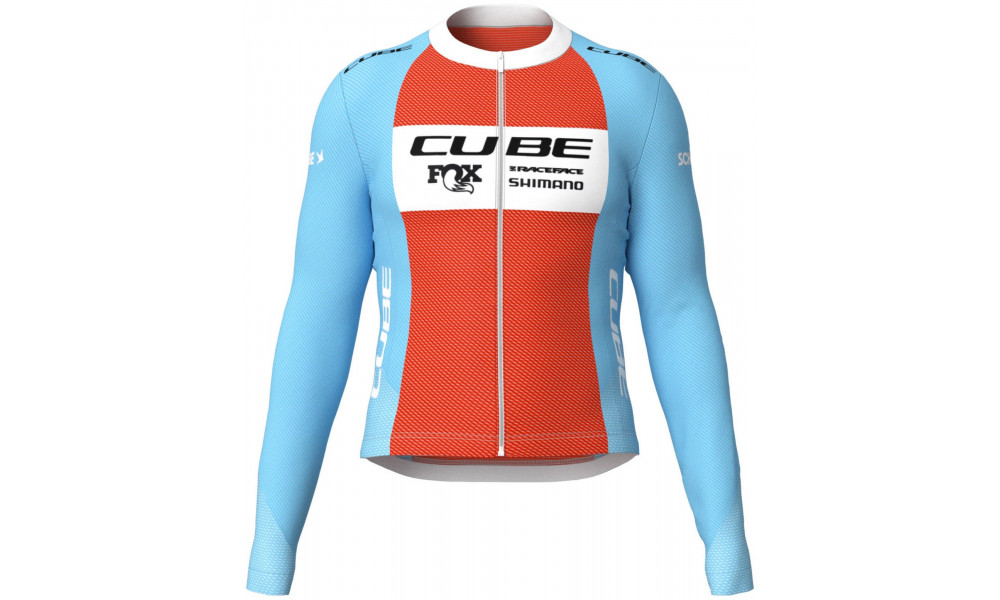 Rattasärk Cube X Factory Racing Road/XC L/S blue'n'orange - 1