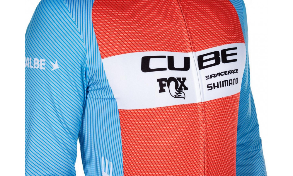 Rattasärk Cube X Factory Racing Road/XC L/S blue'n'orange - 2