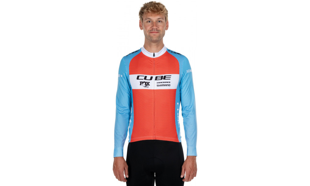 Rattasärk Cube X Factory Racing Road/XC L/S blue'n'orange - 3