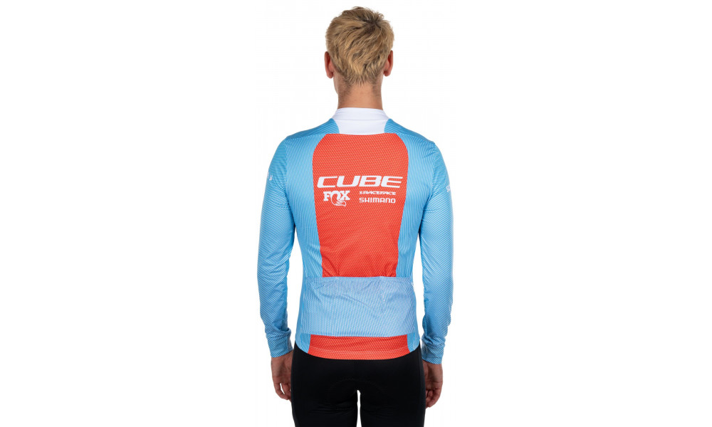 Rattasärk Cube X Factory Racing Road/XC L/S blue'n'orange - 5