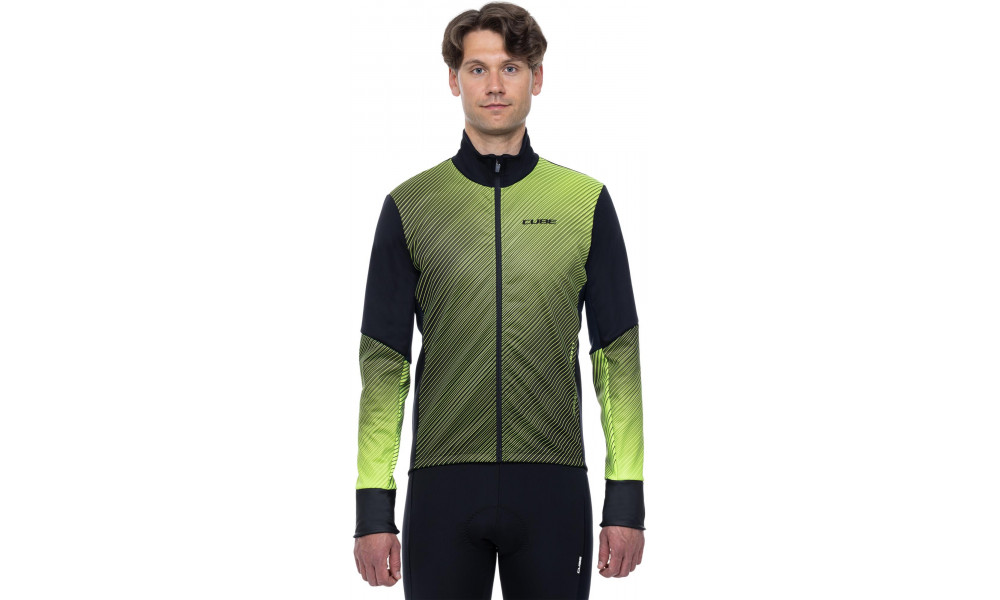 Rattajope Cube Softshell Road/XC Safety black'n'neon yellow - 5
