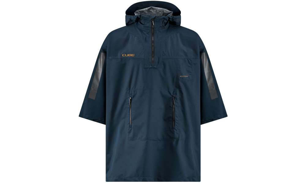 Vihmaponcho Cube Utility Road/XC blue - 1