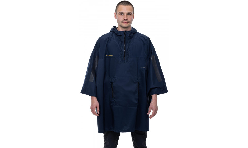 Vihmaponcho Cube Utility Road/XC blue - 7