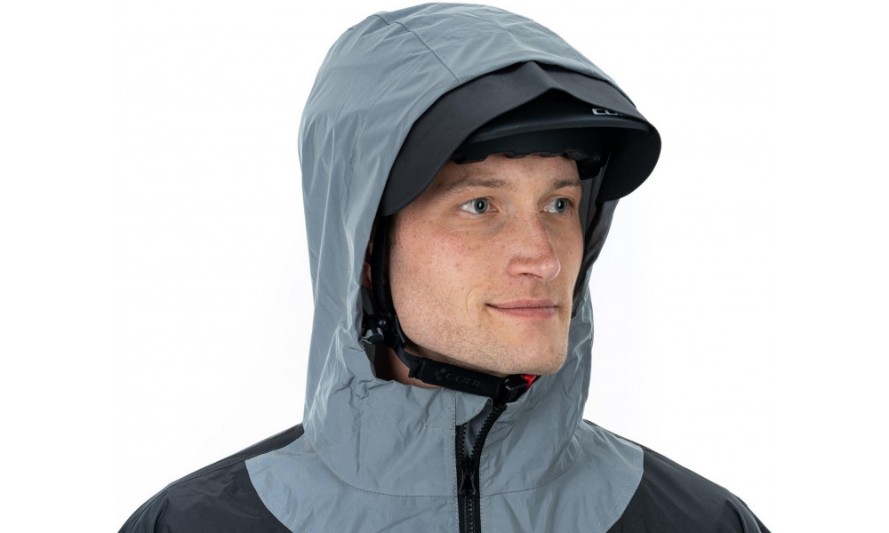 Vihmaponcho Cube Utility Road/XC Safety silver'n'grey - 2