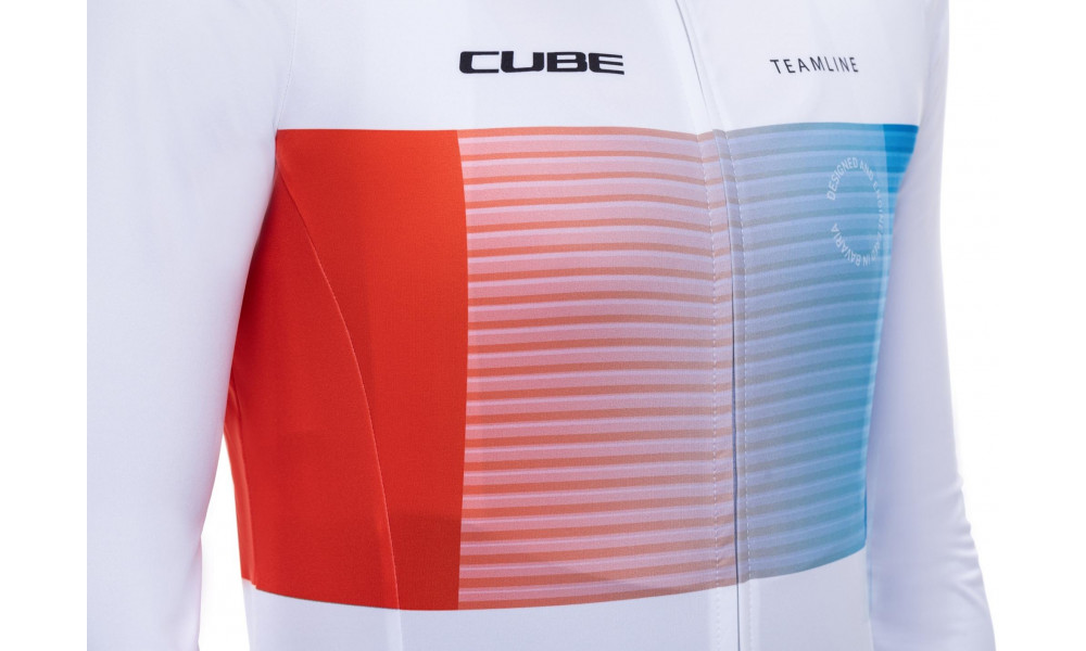 Rattasärk Cube WS Road/XC L/S white'n'blue'n'red - 3