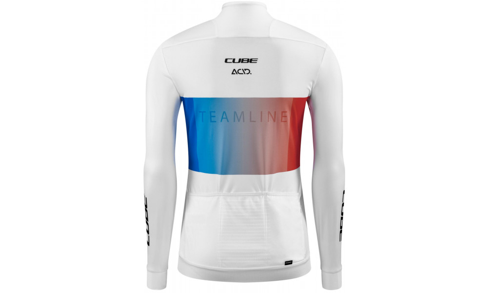 Rattasärk Cube WS Road/XC L/S white'n'blue'n'red - 6