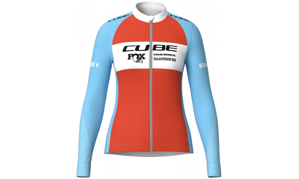 Rattasärk Cube X Factory Racing WS Road/XC L/S blue'n'orange - 1