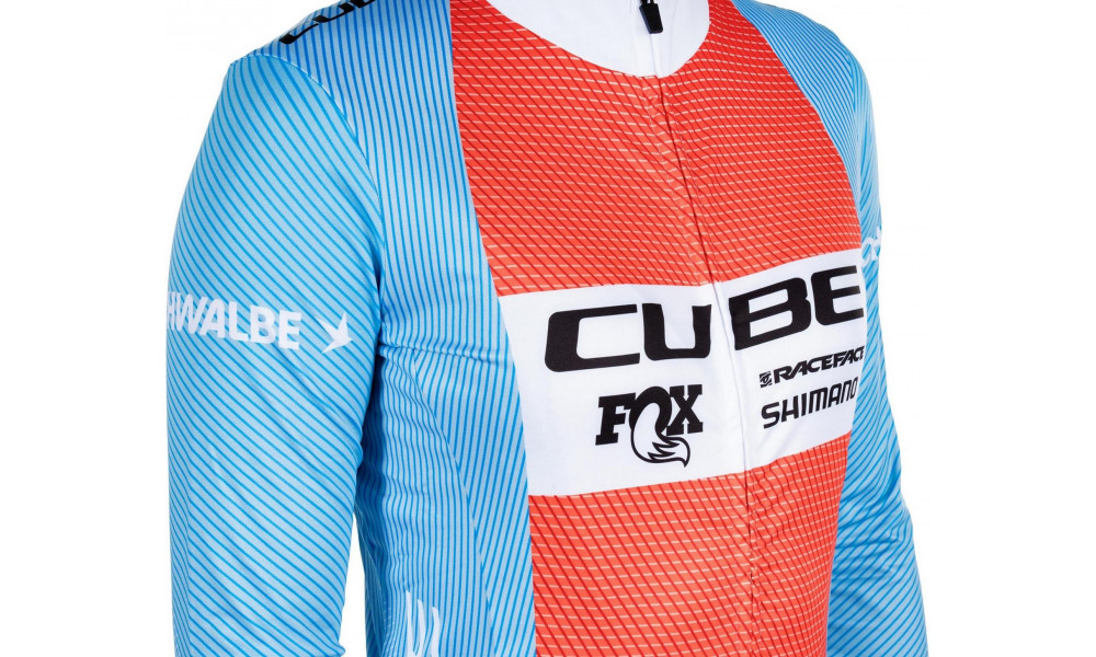 Rattasärk Cube X Factory Racing WS Road/XC L/S blue'n'orange - 3