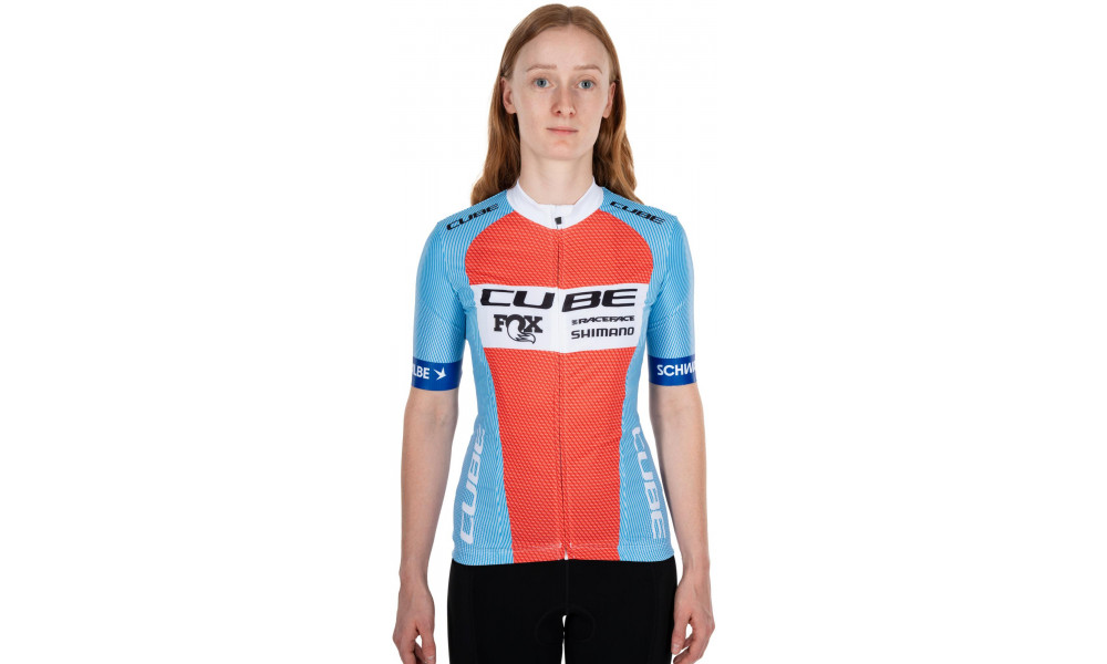 Rattasärk Cube X Factory Racing WS Road/XC S/S blue'n'orange - 5