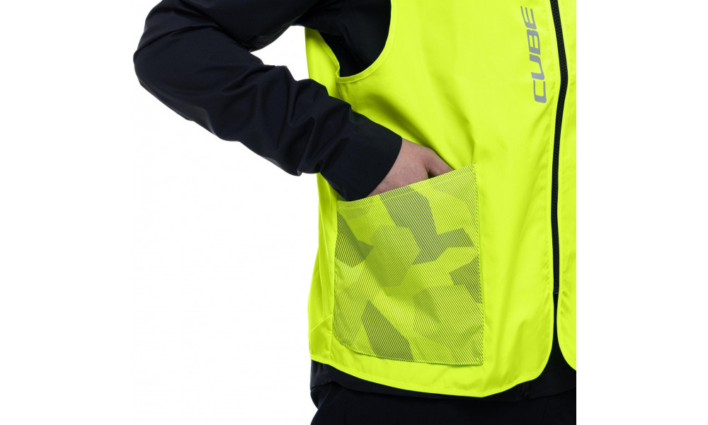 Jalgratta Jalgratta vest Cube CMPT Safety neon yellow - 3