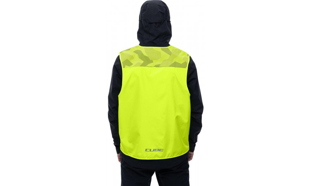 Jalgratta Jalgratta vest Cube CMPT Safety neon yellow - 4