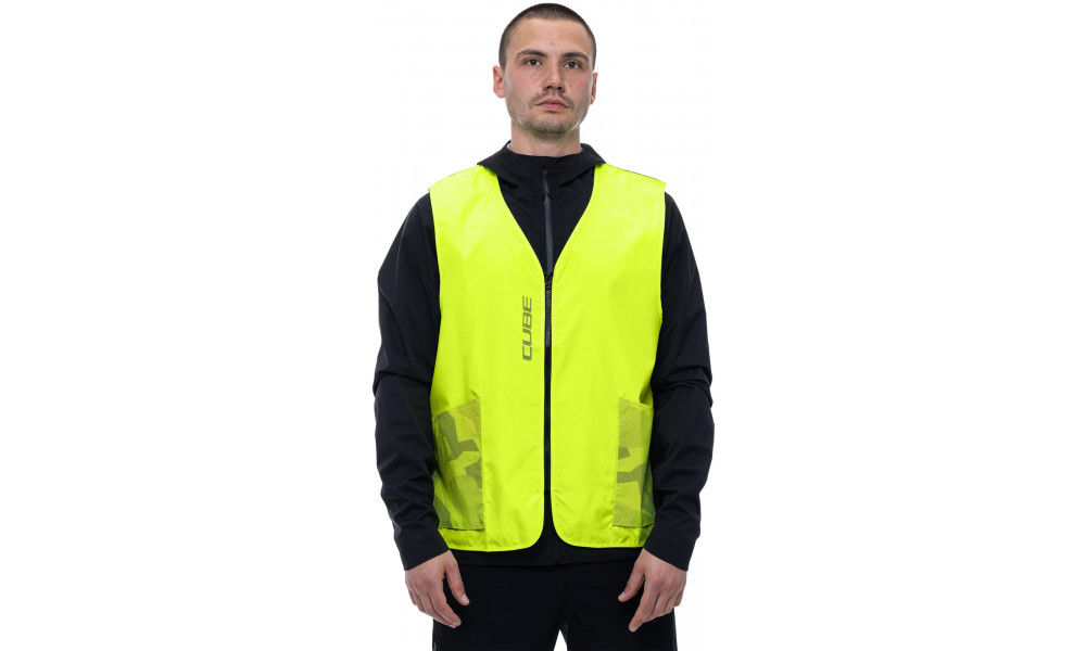 Jalgratta Jalgratta vest Cube CMPT Safety neon yellow - 5