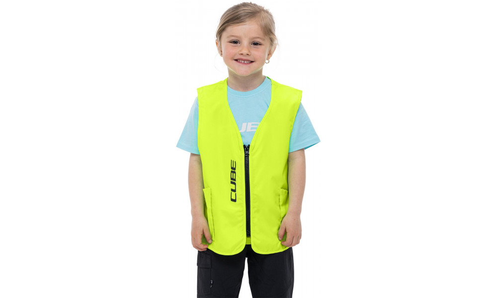 Jalgratta Jalgratta vest Cube Rookie CMPT Safety neon yellow - 3