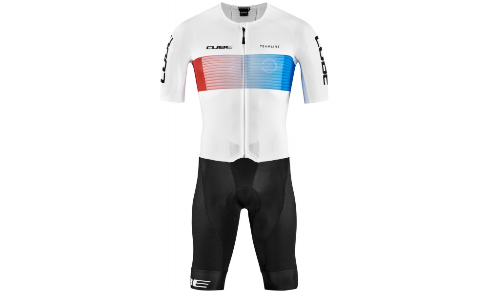 Jalgrattasõidu treeningkostüüm Cube XCTeamline black'n'blue'n'white - 1