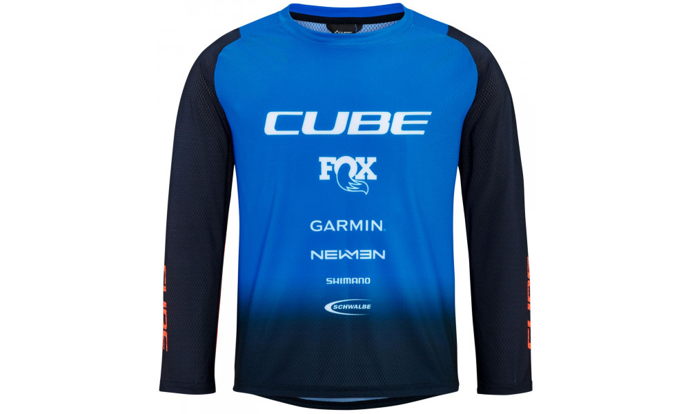 Rattasärk Cube Vertex Rookie X Actionteam L/S black'n'blue - 1