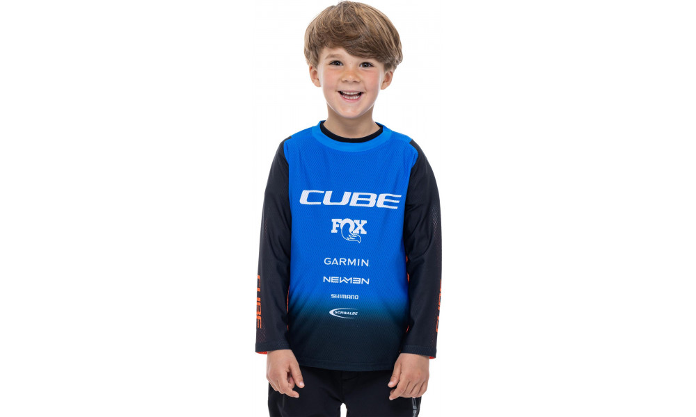 Rattasärk Cube Vertex Rookie X Actionteam L/S black'n'blue - 4