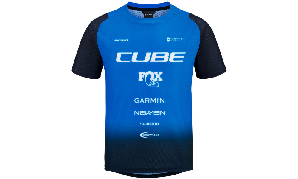 Rattasärk Cube Vertex Rookie X Actionteam S/S black'n'blue - 1