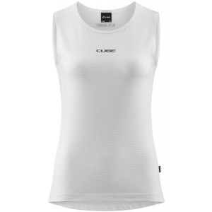 Alussärk Cube WS Mesh Sleeveless white