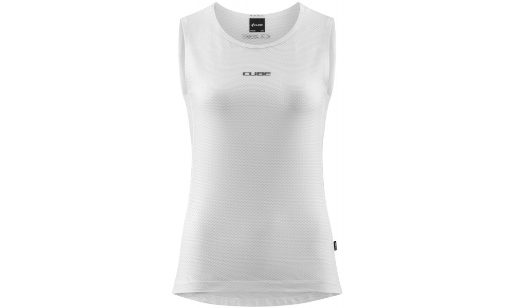 Alussärk Cube WS Mesh Sleeveless white - 1