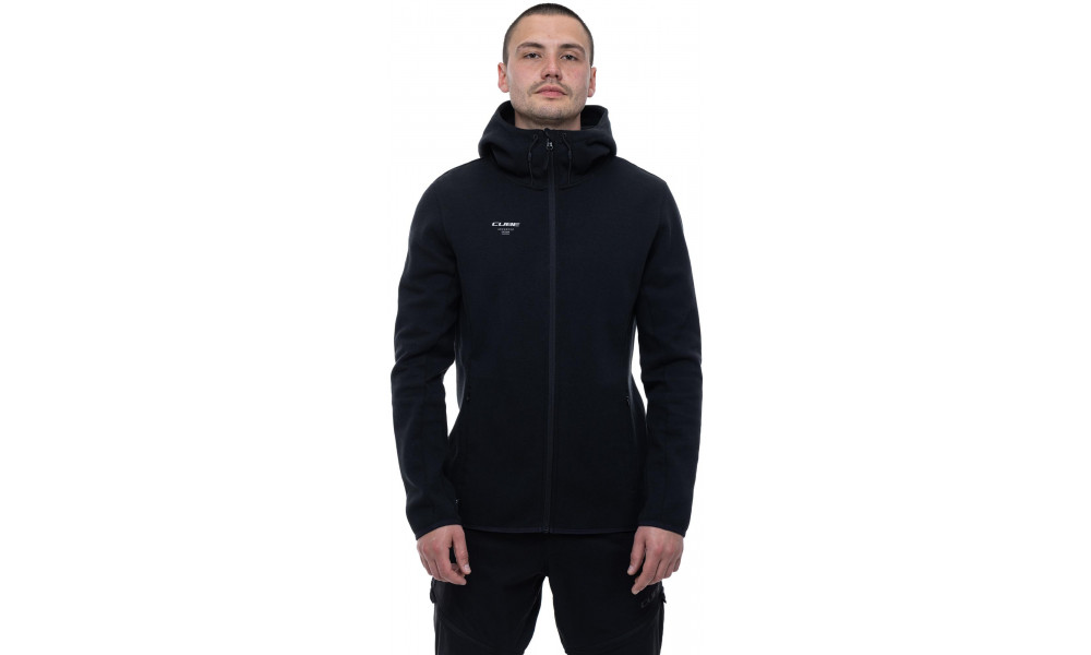 Kapuutsiga kampsun Cube Advanced Zip black - 3
