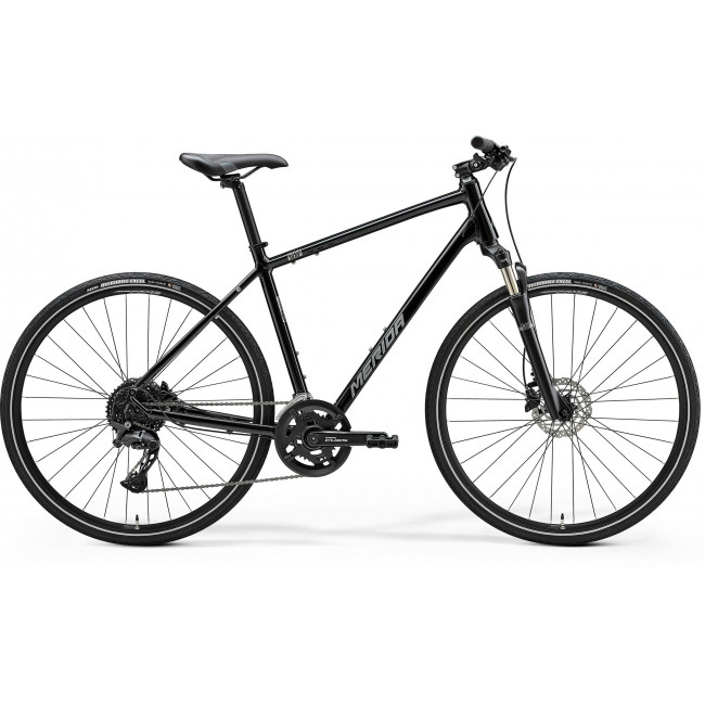 Jalgratas Merida Crossway 300 III2 glossy black(silver)