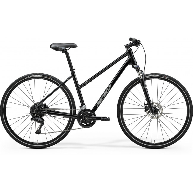 Jalgratas Merida Crossway 100 III2 Lady glossy black(silver)