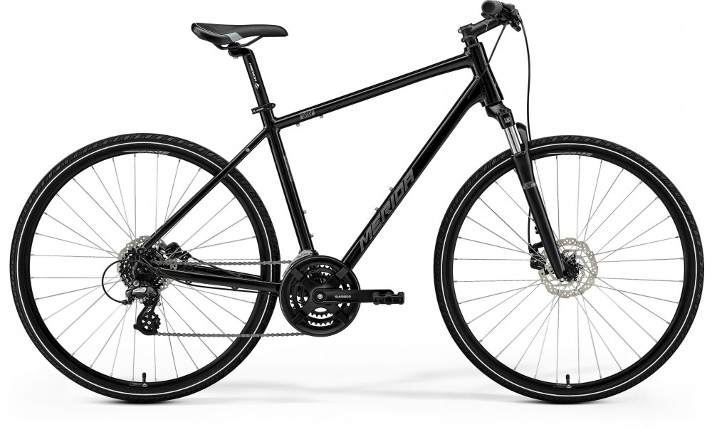 Jalgratas Merida Crossway 10 III1 black(silver) 