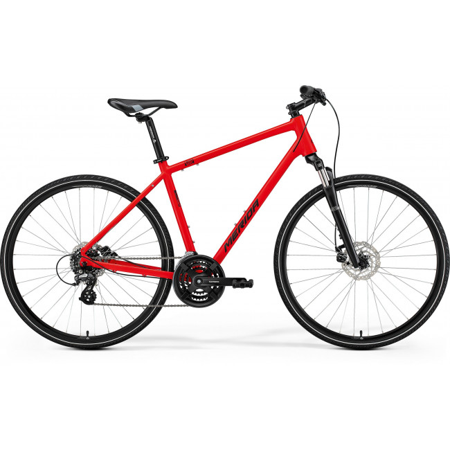 Jalgratas Merida Crossway 10 III1 matt race red(black)