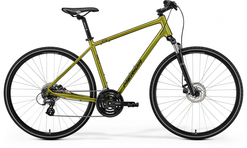 Jalgratas Merida Crossway 10 III1 silk fall green(black) 
