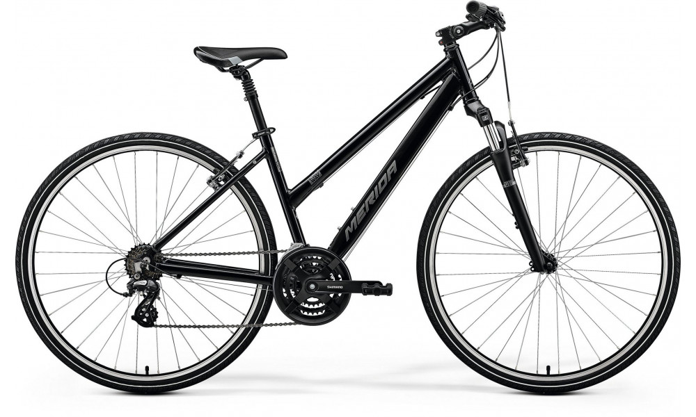 Jalgratas Merida Crossway 10-V SE I1 Lady black(silver) 