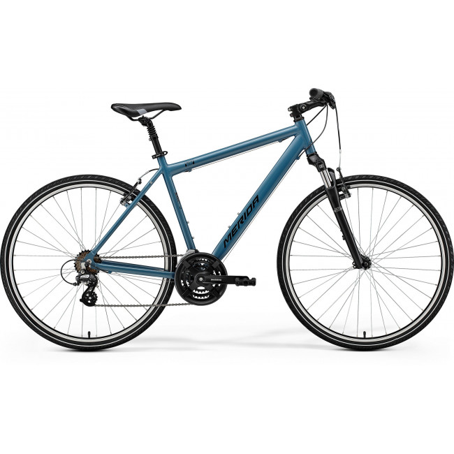 Jalgratas Merida Crossway 10-V SE I1 silk dove blue(black)