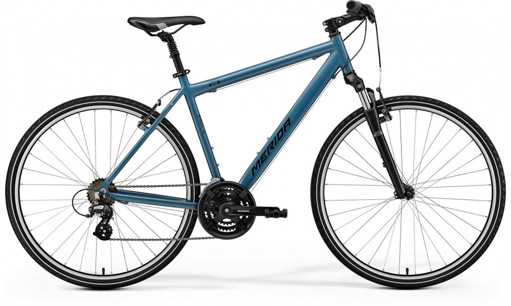 Jalgratas Merida Crossway 10-V SE I1 silk dove blue(black) 