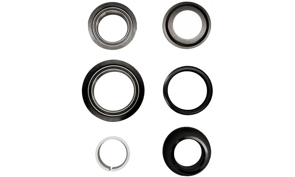 Kaelakausid Cube 08 ZS Tapered 1-1/8"-1.5" Semi Integrated Alu - 2