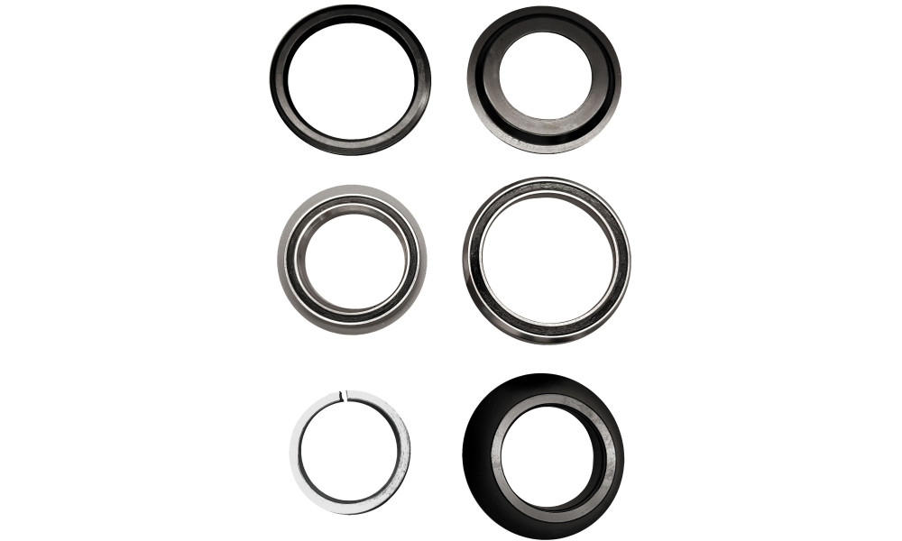 Kaelakausid Cube 09 IS Tapered 1-1/8"-1.5" Integrated Alu - 1