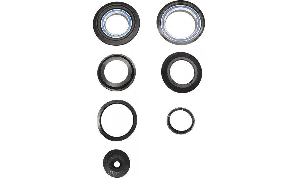 Kaelakausid Cube MTB ZS Tapered 1-1/2"-1-1/2" Semi Integrated Alu with spacer - 3