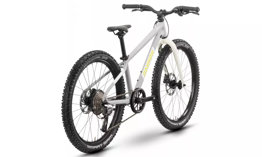 Jalgratas Raymon Yanga 24 Pro 2025 grey-white-lime - 2