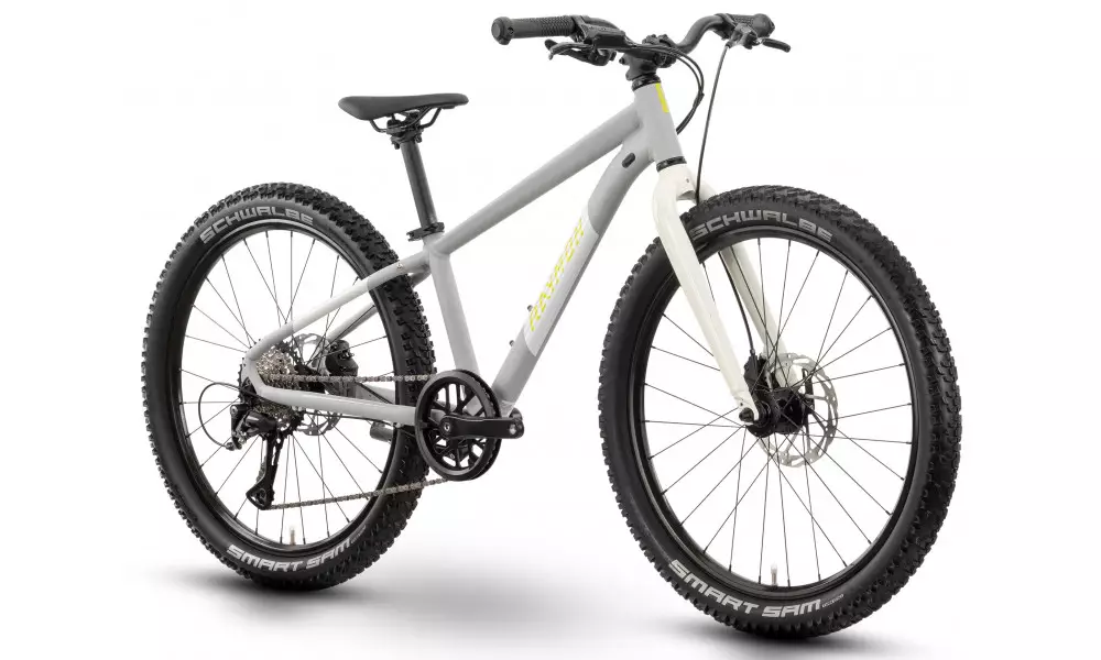 Jalgratas Raymon Yanga 24 Pro 2025 grey-white-lime - 3