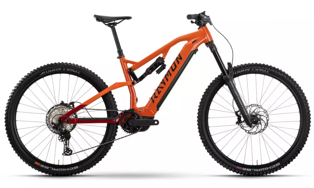 Elektrijalgratas Raymon Trailray 170 Pro 29" 2025 tangerine-red-black - 1