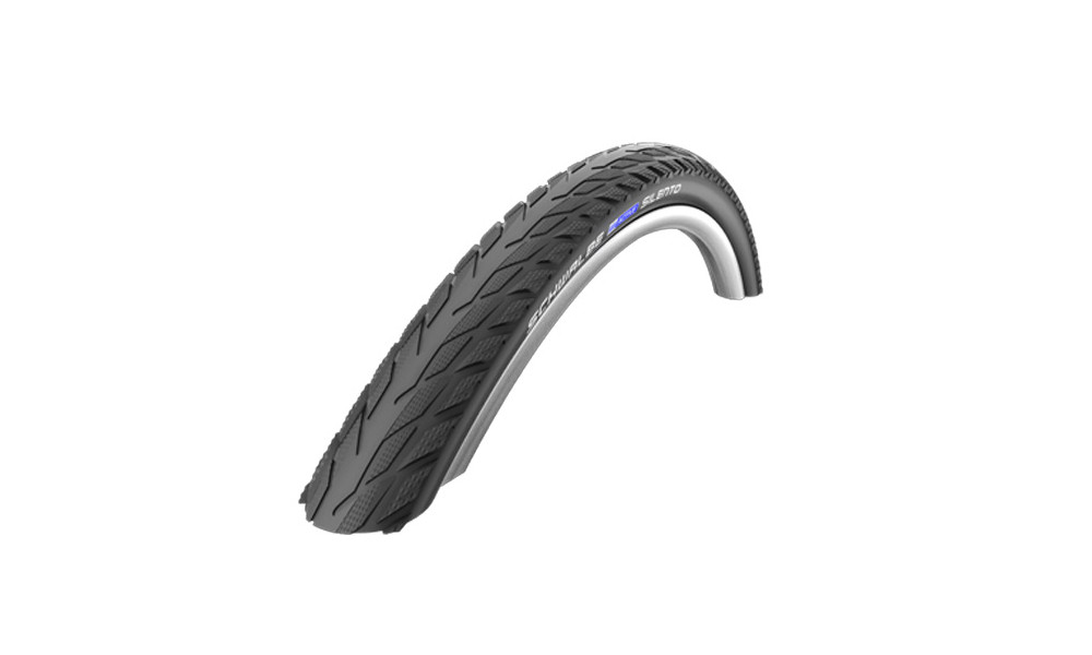 Väliskumm 26" Schwalbe Silento HS 421, Active Wired 47-559 / 26x1.75 Black-Reflex 