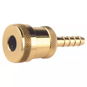 Pumba adapter SKS Push-on brass