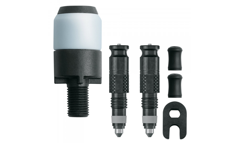 Pumba adapter Schwalbe Clik (SCV) valve with conversion valve set 