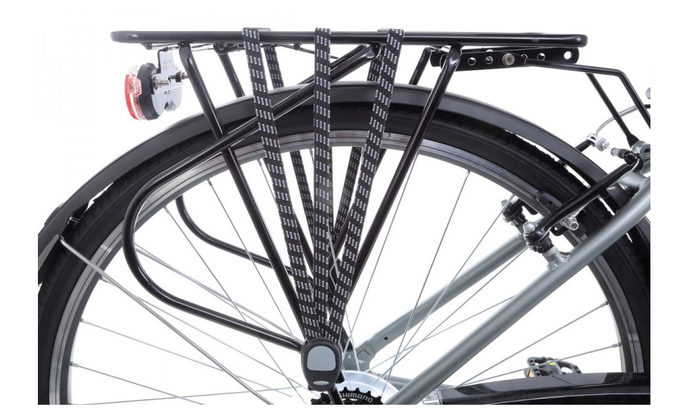 Jalgratas Romet Gazela 1 28" 2022 light graphite-green - 10