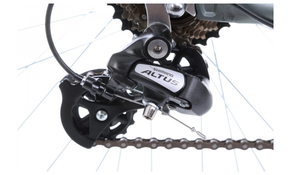 Jalgratas Romet Gazela 1 28" 2022 light graphite-green - 14