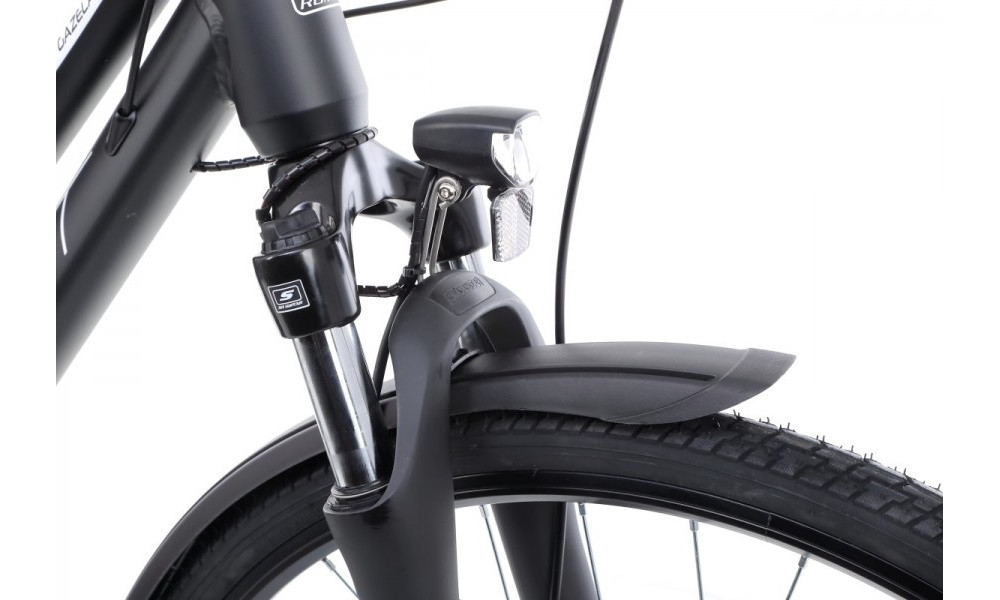 Jalgratas Romet Gazela 4 28" 2022 black-white - 22