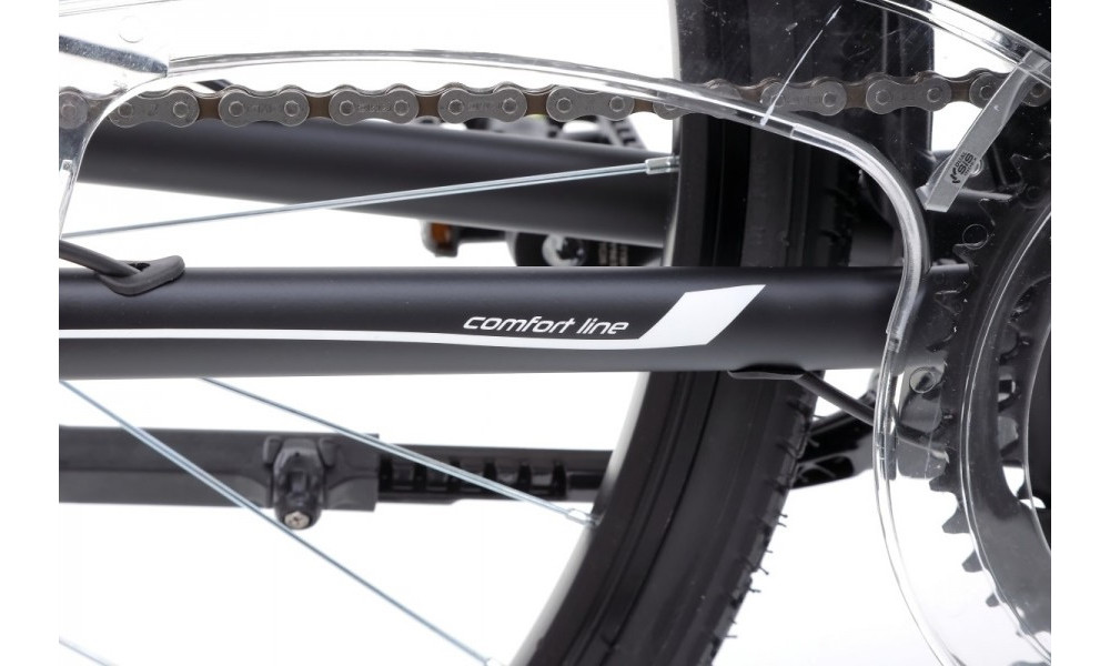 Jalgratas Romet Gazela 4 28" 2022 black-white - 30